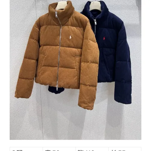 Replica Ralph Lauren Polo Down Feather Coat Long Sleeved For Women #1391154 $182.00 USD for Wholesale