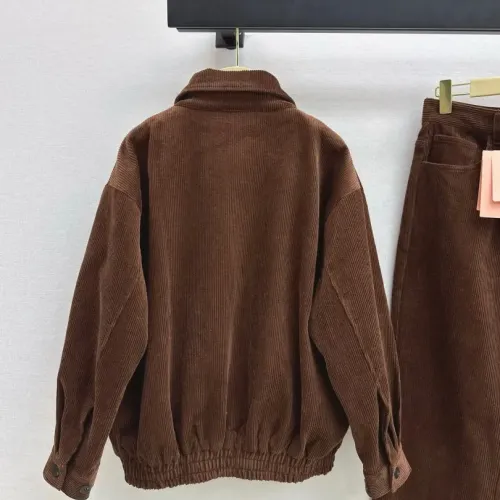 Replica MIU MIU Tracksuits Long Sleeved For Women #1391158 $247.93 USD for Wholesale