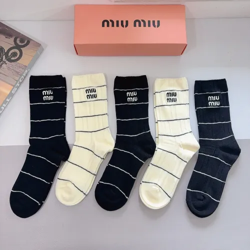 Cheap MIU MIU Socks #1391162, $$29.00 USD On MIU MIU Socks