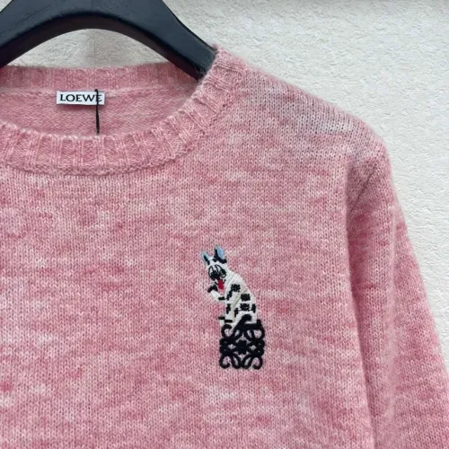 Replica LOEWE Sweaters Long Sleeved For Women #1391180 $80.00 USD for Wholesale