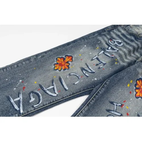 Replica Balenciaga Jeans For Unisex #1391421 $80.00 USD for Wholesale
