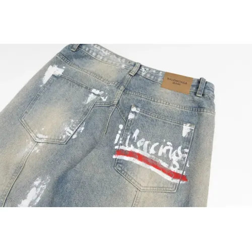 Replica Balenciaga Jeans For Unisex #1391428 $80.00 USD for Wholesale