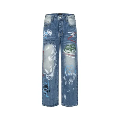Replica Balenciaga Jeans For Unisex #1391432 $80.00 USD for Wholesale