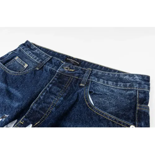 Replica Balenciaga Jeans For Unisex #1391446 $80.00 USD for Wholesale