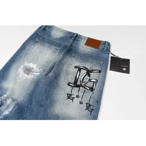Replica Dolce & Gabbana D&G Jeans For Unisex #1391455 $80.00 USD for Wholesale