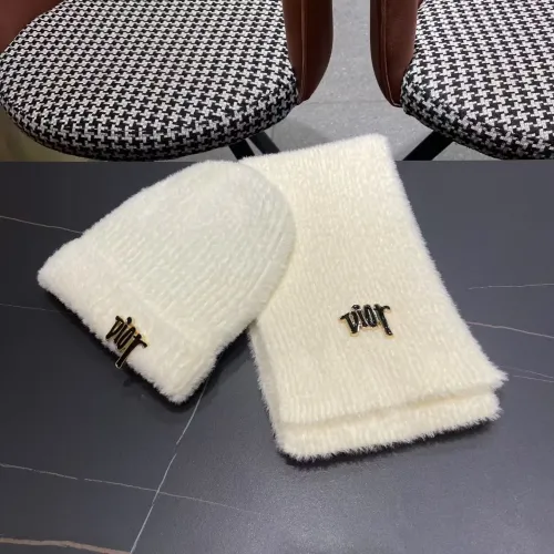 Cheap Christian Dior Hat and Scarf Set #1391458, $$52.00 USD On Christian Dior Hat and Scarf and Glove Set