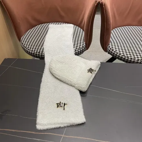 Replica Christian Dior Hat and Scarf Set #1391459 $52.00 USD for Wholesale