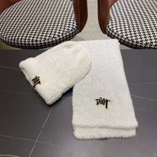 Replica Christian Dior Hat and Scarf Set #1391459 $52.00 USD for Wholesale