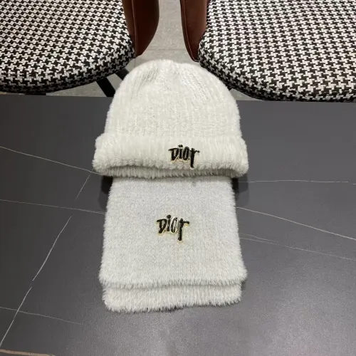 Replica Christian Dior Hat and Scarf Set #1391459 $52.00 USD for Wholesale