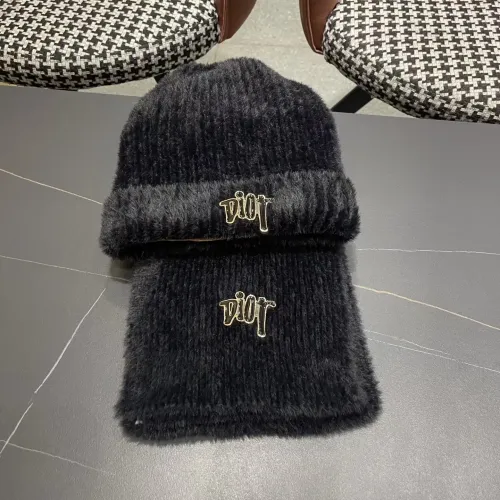 Replica Christian Dior Hat and Scarf Set #1391462 $52.00 USD for Wholesale