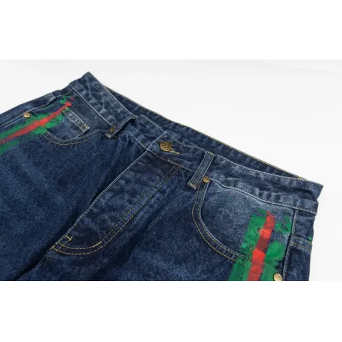 Replica Gucci Jeans For Unisex #1391466 $80.00 USD for Wholesale