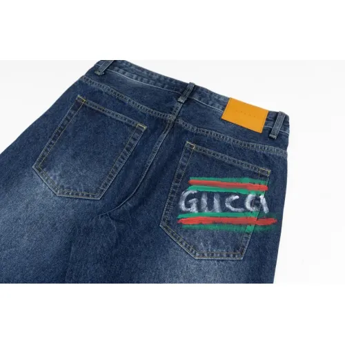 Replica Gucci Jeans For Unisex #1391466 $80.00 USD for Wholesale