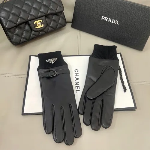 Replica Prada Gloves For Women #1391484 $48.00 USD for Wholesale