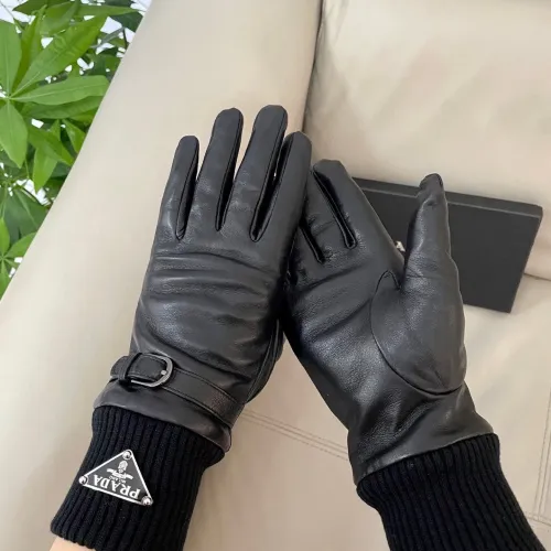 Replica Prada Gloves For Women #1391484 $48.00 USD for Wholesale