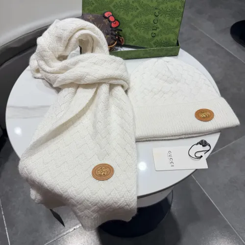 Replica Gucci Hat and Scarf Set #1391499 $64.00 USD for Wholesale