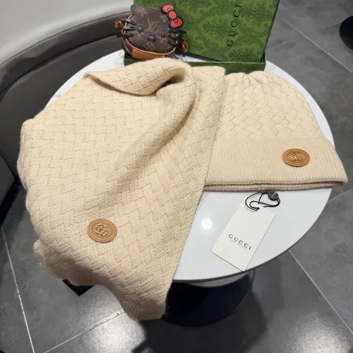 Replica Gucci Hat and Scarf Set #1391500 $64.00 USD for Wholesale