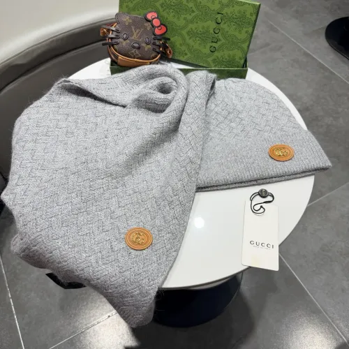 Replica Gucci Hat and Scarf Set #1391503 $64.00 USD for Wholesale