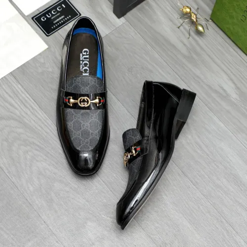 Replica Gucci Oxfords Shoes For Men #1391540 $92.00 USD for Wholesale