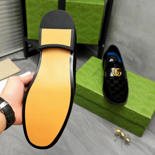 Replica Gucci Oxfords Shoes For Men #1391553 $92.00 USD for Wholesale