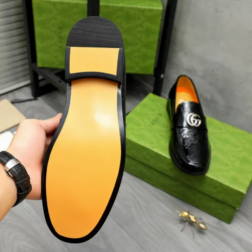 Replica Gucci Oxfords Shoes For Men #1391557 $92.00 USD for Wholesale