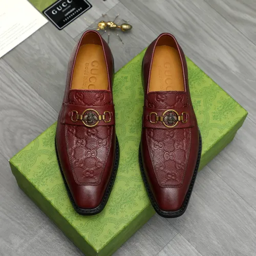 Replica Gucci Oxfords Shoes For Men #1391559 $88.00 USD for Wholesale