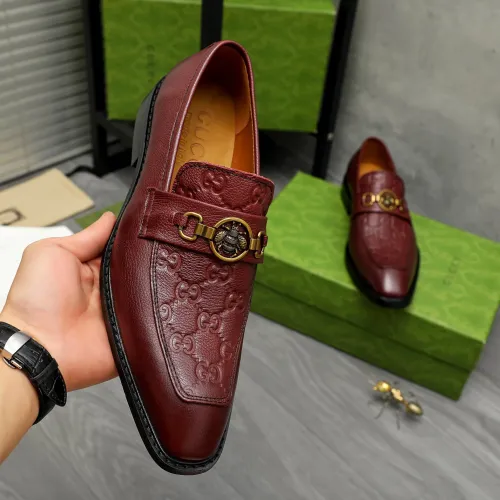 Replica Gucci Oxfords Shoes For Men #1391559 $88.00 USD for Wholesale