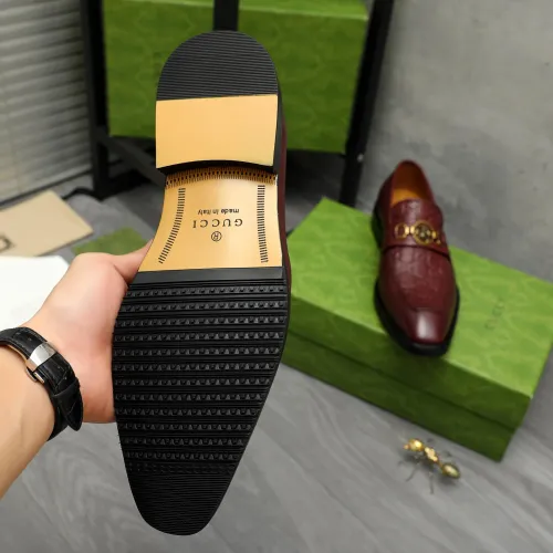 Replica Gucci Oxfords Shoes For Men #1391559 $88.00 USD for Wholesale
