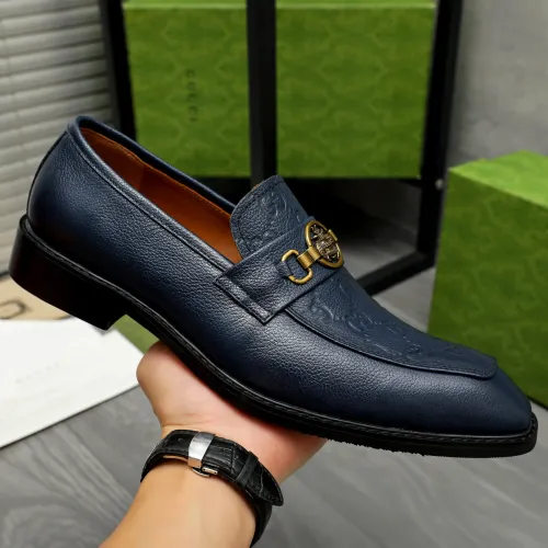 Replica Gucci Oxfords Shoes For Men #1391561 $88.00 USD for Wholesale