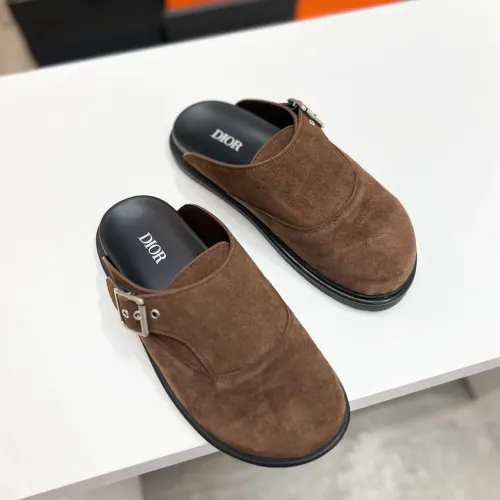 Replica Christian Dior Slippers For Men #1391641 $72.00 USD for Wholesale