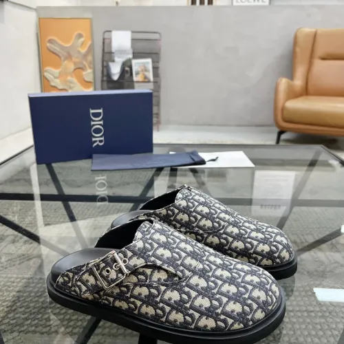 Replica Christian Dior Slippers For Men #1391642 $68.00 USD for Wholesale