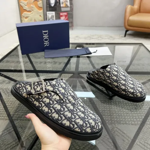 Replica Christian Dior Slippers For Men #1391642 $68.00 USD for Wholesale