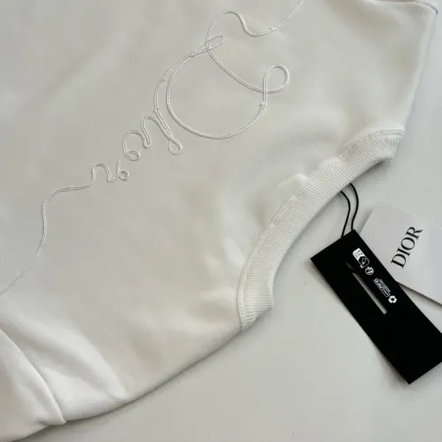 Replica Christian Dior Hoodies Long Sleeved For Unisex #1391695 $85.00 USD for Wholesale