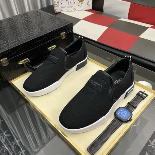 Replica Dolce & Gabbana D&G Casual Shoes For Men #1391710 $80.00 USD for Wholesale