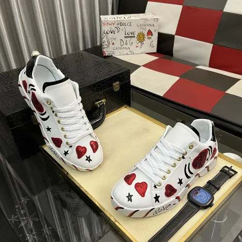 Replica Dolce & Gabbana D&G Casual Shoes For Women #1391715 $88.00 USD for Wholesale