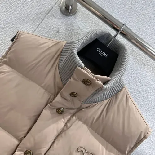 Replica Celine Down Feather Coat Sleeveless For Women #1391745 $140.00 USD for Wholesale