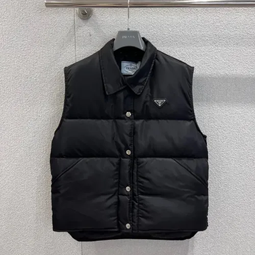 Cheap Prada Down Feather Coat Sleeveless For Women #1391746, $$132.00 USD On Prada Down Feather Coat
