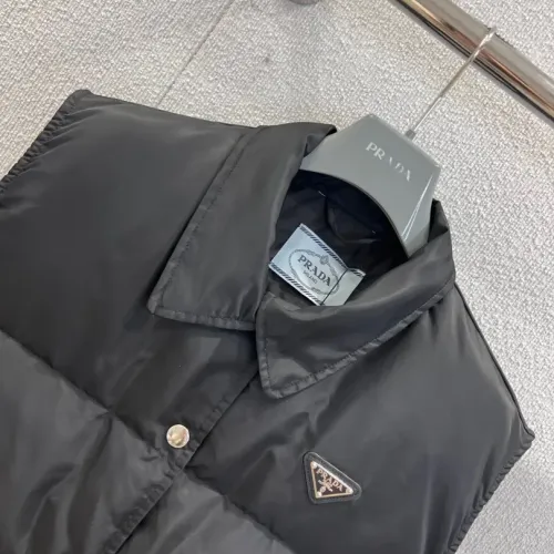 Replica Prada Down Feather Coat Sleeveless For Women #1391746 $132.00 USD for Wholesale