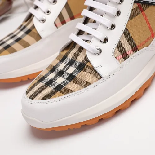 Replica Burberry High Tops Shoes For Men #1391791 $80.00 USD for Wholesale