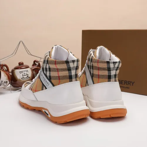 Replica Burberry High Tops Shoes For Men #1391791 $80.00 USD for Wholesale