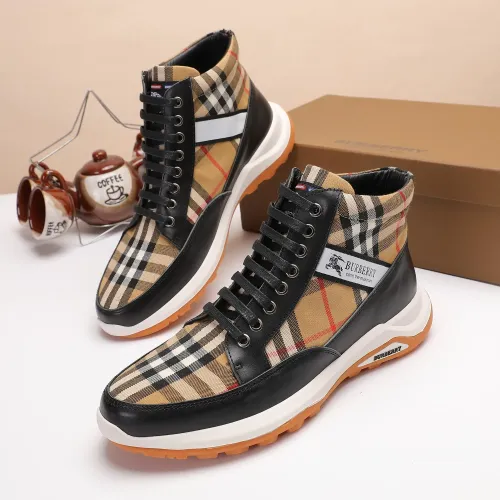 Cheap Burberry High Tops Shoes For Men #1391794, $$80.00 USD On Burberry High Tops Shoes