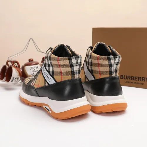 Replica Burberry High Tops Shoes For Men #1391794 $80.00 USD for Wholesale
