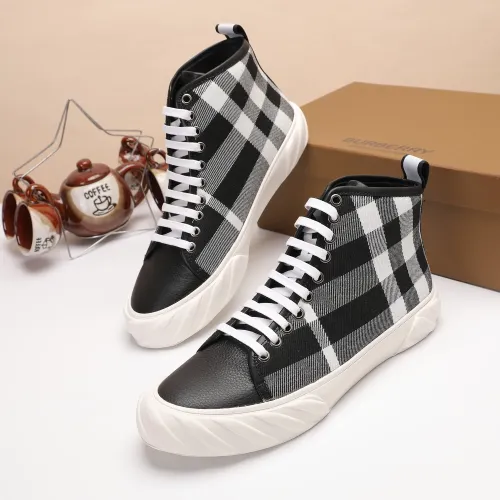 Cheap Burberry High Tops Shoes For Men #1391796, $$76.00 USD On Burberry High Tops Shoes