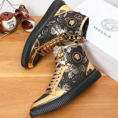 Cheap Versace High Tops Shoes For Men #1391804, $$76.00 USD On Versace High Tops Shoes