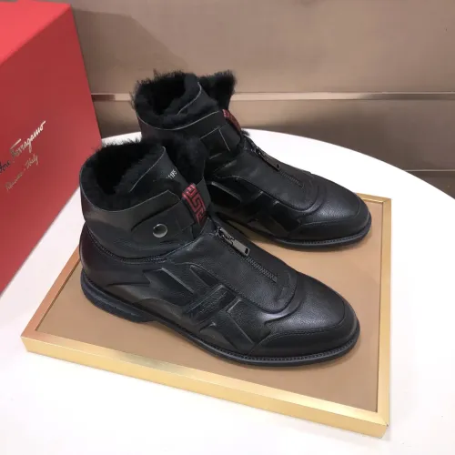 Replica Salvatore Ferragamo Boots For Men #1391960 $112.00 USD for Wholesale