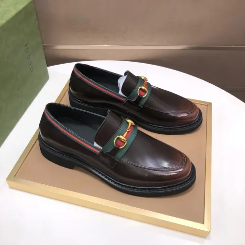Replica Gucci Oxfords Shoes For Men #1391962 $100.00 USD for Wholesale