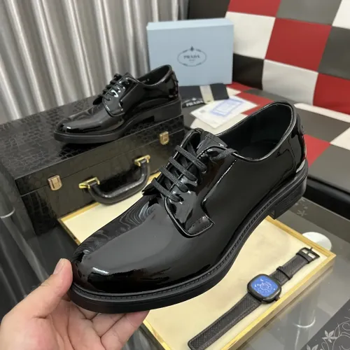 Cheap Prada Leather Shoes For Men #1392047, $$115.00 USD On Prada Leather Shoes