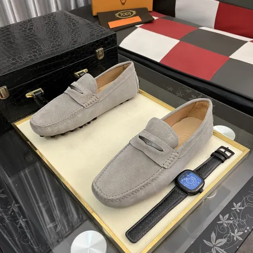 Replica TOD'S Oxfords Shoes For Men #1392053 $88.00 USD for Wholesale