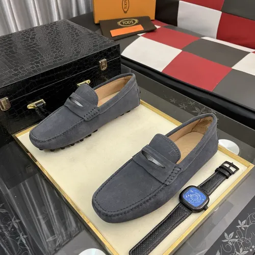 Replica TOD'S Oxfords Shoes For Men #1392056 $88.00 USD for Wholesale