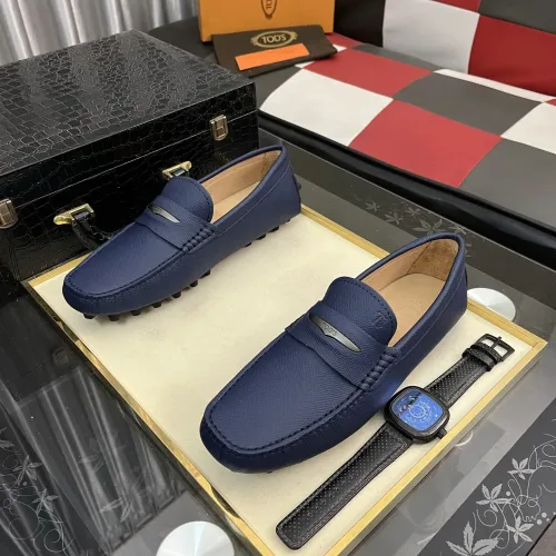 Replica TOD'S Oxfords Shoes For Men #1392066 $88.00 USD for Wholesale