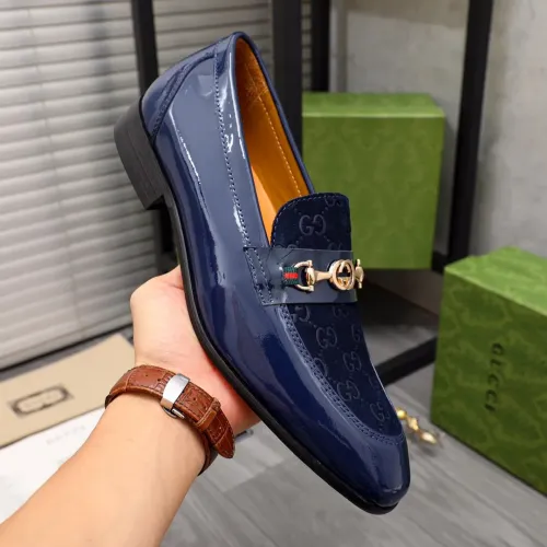 Replica Gucci Oxfords Shoes For Men #1392115 $92.00 USD for Wholesale